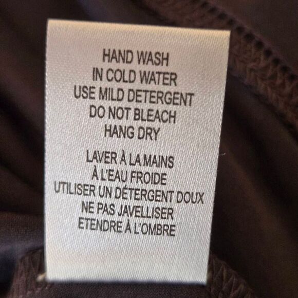 By JJ Womens Pull Over Black Wrinkle Free Cowl Neck Long Sleeve Top Large - Picture 8 of 11